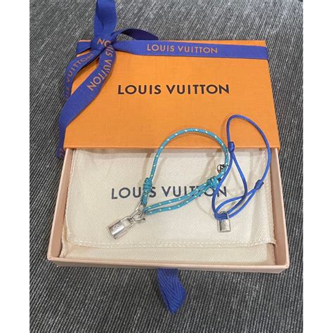 louis vuitton silver lockit armband